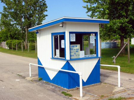 5 Mile Drive-In Theatre - TICKET BOOTH SIDE